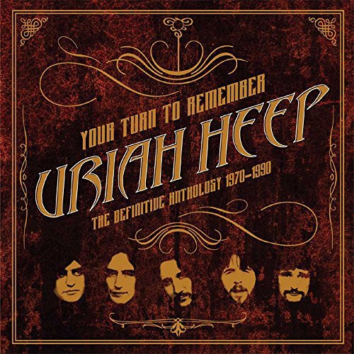 CD Your Turn To Remember-The Definitive Anthology 1970-1990 WARNER BROS - Música e gravações de som - uriah heep, mick box, rock progressivo, compilação
