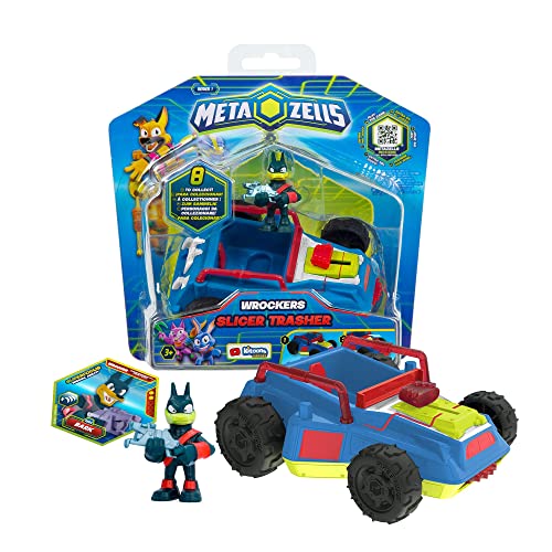 Conjunto de veículo e personagem IMC TOYS Slicer Trasher (3 anos) 
Marca:
Imc Toys
 - Caminhões de brinquedo & veículos de construção - veículo, personagem, 3 anos