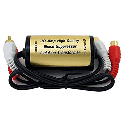 Filtro de Áudio AutoRCA Isolador Anti-Ruido para Amplificador Coche Sound Way - Peças de automóveis - filtro, anti-ruido, qualidade de som, automóvel