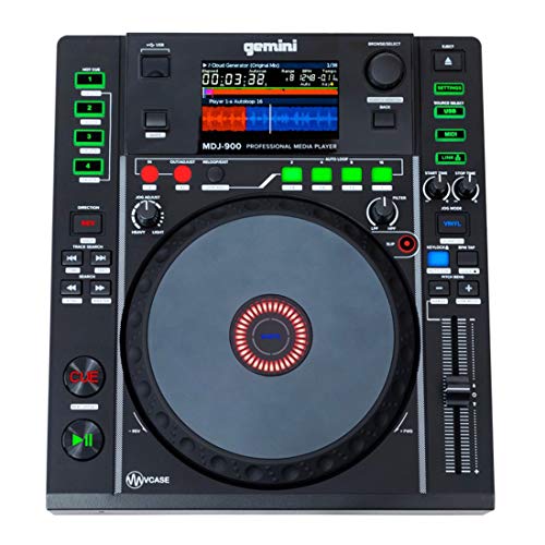Gemini Mdj-900 Leitor Usb Disco Rígido Preto Gemini - Leitores e gravadores de cd - usb, disco rígido, preto, visor LED