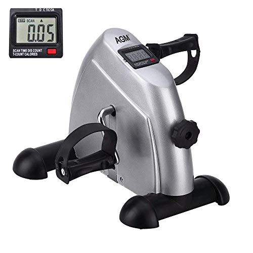 Bicicleta Estática HOMCOM com Ecrã Lcd e Roda de Inércia 54x47,5x109cm AGM - Bicicletas de exercício - lcd, roda inércia, bicicleta estática