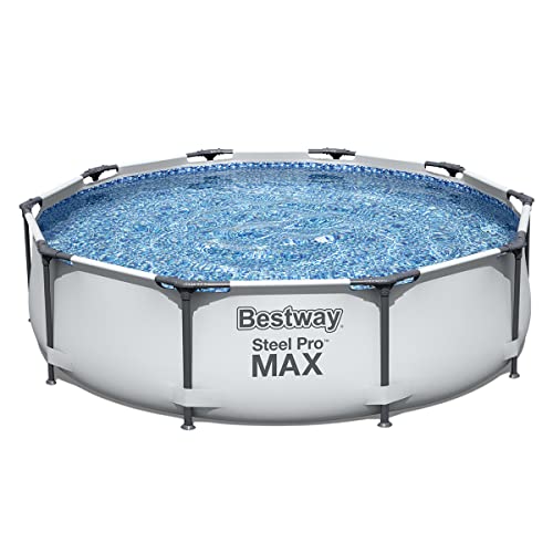 Piscina Tubular BESTWAY Steel Pro Max (305x76cm) Bestway - Brinquedos - aço, 3 camadas PVC, 4.678 litros, 6 meses