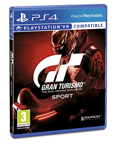 Jogo PS4 Gran Turismo Sport (M3 - Jogos de Simulação) Sony - Software de jogos de vídeo - ps4, jogos de simulação, classificação pegi 3