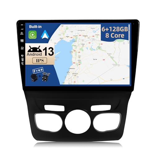 Autorrádio JOYX (6G+128G) Android 11 para Citroën C4 C4L DS4 (2013-2017) JOYX Navi - Aparelhos de áudio e vídeo para veículos e sistemas de painel - Android 11, 6g+128g, bluetooth 5.0, mirror link
