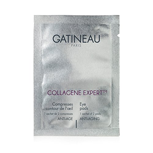 Adesivo de Colágeno Gatineau Collagène Expert Smoothing Eye Pads Gift Set Gatineau - Máscaras e esfoliantes para a pele - colágeno, rugos, olhos, 6 adesivos