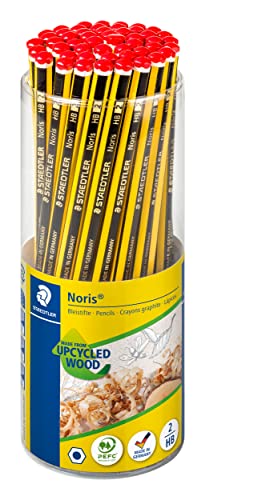 Lápis de Carvão STAEDTLER Noris HB (50 Un) Staedtler - Lápis - hb, ponta suave, traço médio, tinta à base de água