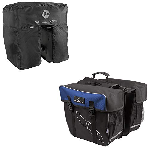 Mala de Viagem M-WAVE Amsterdam (39x55x20cm) M Wave - Bolsas e alforjes para bicicleta - poliéster, laptop, alça de pulso, correia, proteção