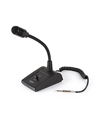Microfone FONESTAR FST-MSD (Preto - 20 mCable) FONESTAR - Microfones - microfone, mesa dinâmico, 20m cable, sensibilidade, resposta, impedância