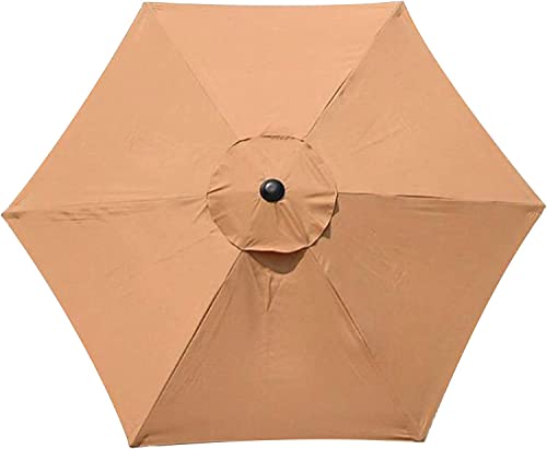 Toldo de Guarda-Sol Redondo 3x3m - Branco QYLJZB - Guarda-sóis e toldos de exterior - proteção UV, respirável, fácil instalação, 3x3m