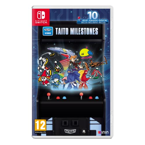 Jogo Nintendo Switch Milestones (Nintendo Switch) TESURA - Software de jogos de vídeo - jogo, nintendo switch, milestones, taito, clássicos, arcade