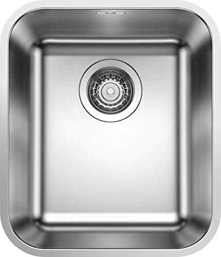 Lava Loiça BLANCO Supra 340-U (16 x 60 cm) BLANCO - Pias de cozinha e utilidade - 16 x 60 cm, 340 x 400 mm, aço inoxidável, 1 taça