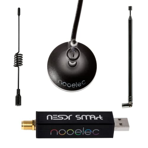 Receptor NOOELEC RTL-SDR v5 (100 kHz - 1.75 GHz) Nooelec Inc. - Transmissores de áudio - 100 kHz, 1.75 GHz, R820T2/R860, RTL2832U