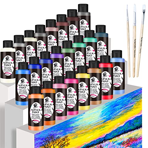 TBC Acrylic Paint Set 24 X 60Ml (2Fl.Oz) Heyuan City Wingart Enterprises Co., Ltd - Tinta, tinta de arte e esmalte - 24 cores, 60 ml, alta qualidade, cobertura