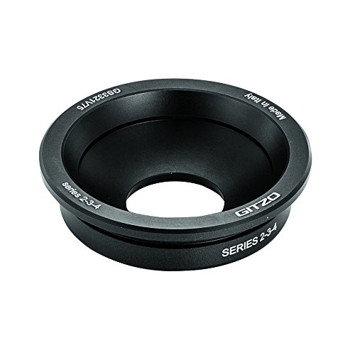 Adaptador de Cabeça Gitzo Systematic 75mm Half-Sphere Video Adapter Gitzo - Colares e suportes de tripé - adaptador, cabeça, gitzo systematic, video adapter