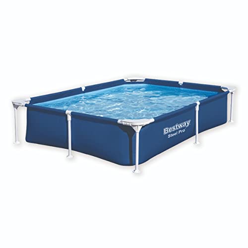 Piscina Insuflável Bestway Steel Pro | Azul (Piscinas, SPA e Jacuzzis) Bestway - Acessórios para piscina e spa - insuflável, azul, steel pro