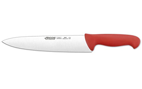 Faca de Cozinha Arcos Prof 292222 | Vermelho Arcos - Facas de cozinha - vermelho, aço inoxidável, resistente à água