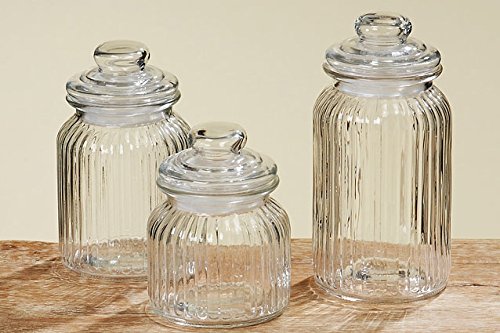 Caixa de Armazenamento de Alimentos TAMIA HOME (Transparente - Vidro - 14.5 x 20 x 6 cm) Boltze - Recipientes de armazenamento de alimentos - transparente, vidro, 14.5x20x6 cm
