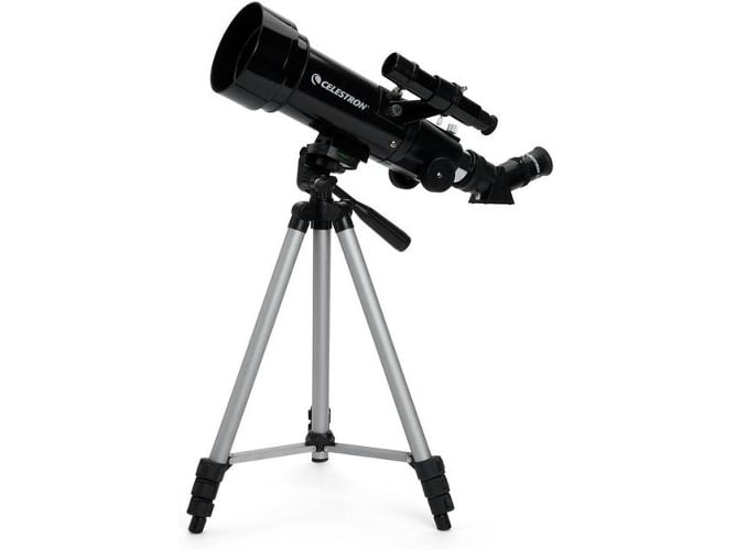 Telescópio CELESTRON Travel Scope 70 (Azul) Celestron - Telescópios - Prisma, objetiva, pupila, oculares, alça