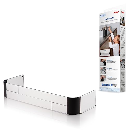 Refrigeração de Cozinha REER 56-90 Cm Prateado Reer - Travas de segurança para bebê - prateado, aço inoxidável