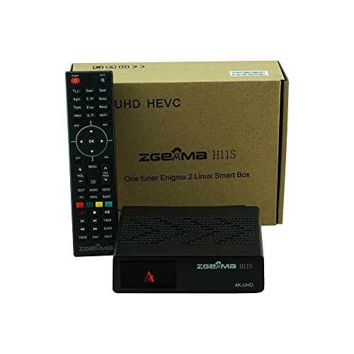 Recetor de TV via satélite ZGEMMA H11S DVB-S2X Fiwiko - Áudio - satélite, dvb-s2x