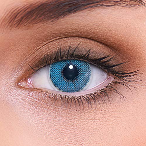 Lentes de Contato LENZOTICA Natural Sapphire Azul LENZOTICA - Lentes de contato - natural, sapphire azul