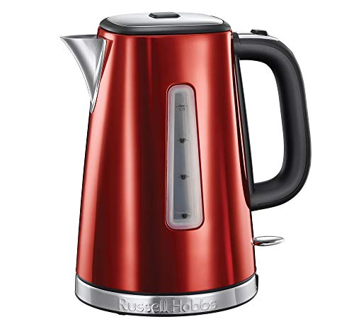 Jarro Elétrico RUSSELL HOBBS 23210-70 (1.7 L) Russell Hobbs - Eletrodomésticos - 2400 w, 1.7 L, proteção contra sobreaquecimento, interruptor, vermelho
