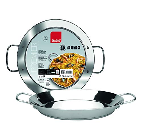 Frigideira Ibili de Alumínio e Inox (34cm) IBILI - Panelas de paella - alumínio, inox, 34cm