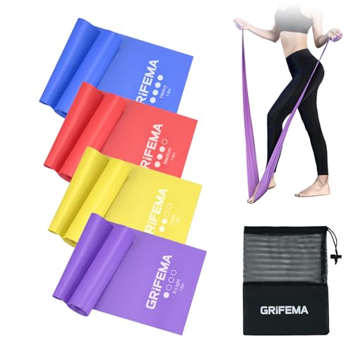 Grifema Ga5002 Conjunto de Trela Elástica Fitness Ibergrif Griferias S.L - Bandas de exercício - trela elástica, fitness, músculos, resistência ajustável