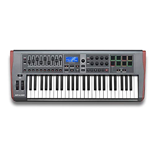 Teclado NOVATION Impulse 49 (MIDI - USB) Novation - Controladores midi - novation, impulse 49, midi, usb, teclado