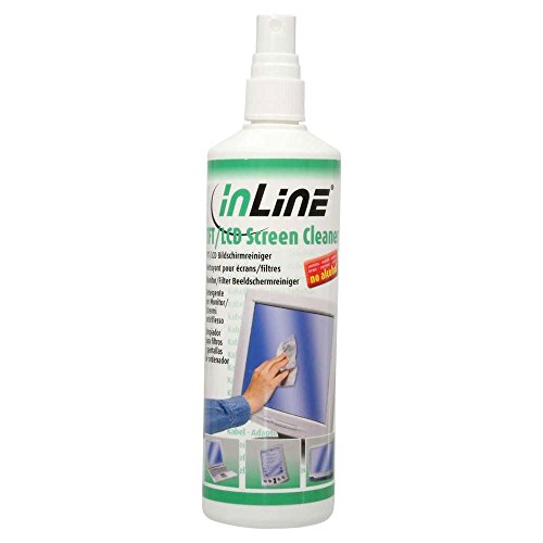 Spray de Limpeza Ecrãs Tft-Lcd 250 Ml KENSINGTON InLine - Limpeza de eletrônicos - ecrãs tft-lcd, 250 ml, kensington