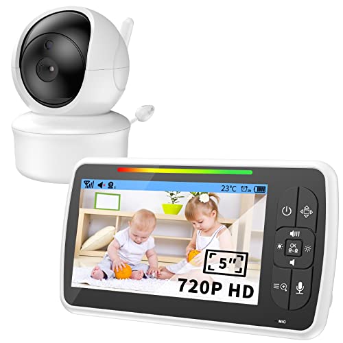 Intercomunicador para Bebé GAOEEIN 5'' com Câmara GAOEEIN - Câmeras de vigilância - intercomunicador, bebé, câmara
