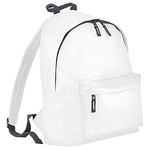Mochila de Portátil Bagbase 18L (Universal - Branco) BagBase - Mochilas - portátil, 1,8 litros, acolchoada, modernas