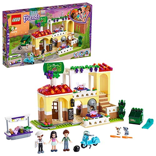 LEGO Friends 41379 Restaurante De Heartlake LEGO - Blocos de encaixe - lego, friends, restaurante, heartlake city, jantar, gato