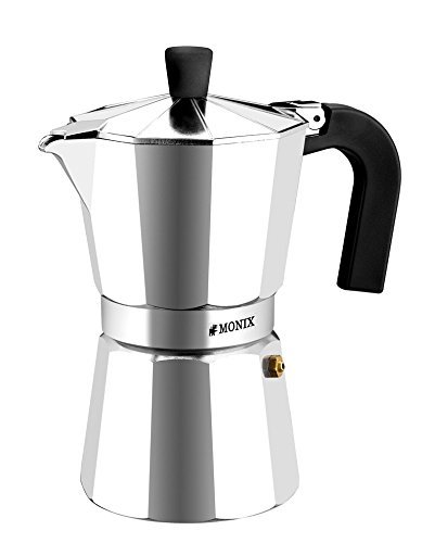Cafeteira Italiana MONIX M620012 (12 Copos) Monix - Cafeteiras elétricas e de fogão - 12 copos, prata, alumínio