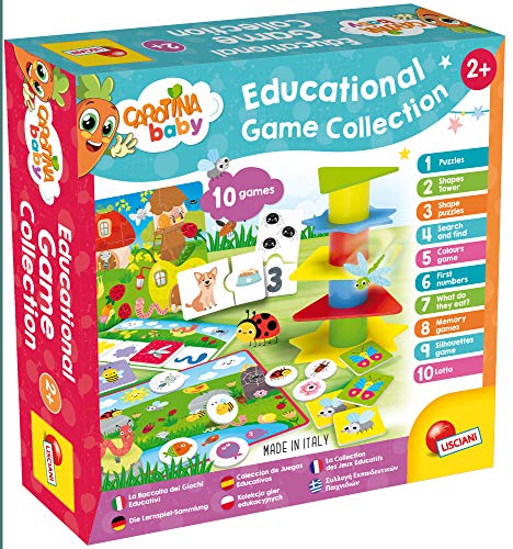 Jogo Educativo LISCIANI GIOCHI Educational Game Collection Fr LERNEN & CO - Jogos - educativo, 5 jogos, puzzle, capacidades cognitivas