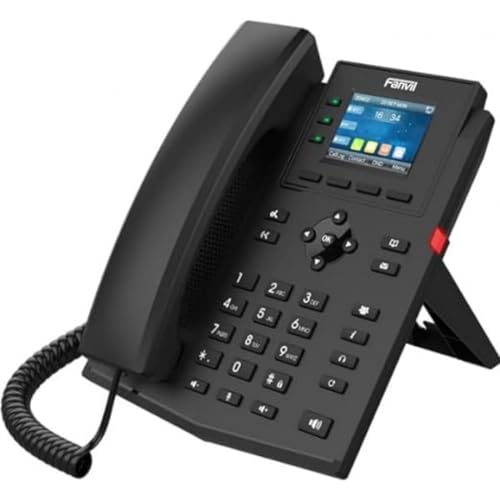 Telefone IP Fanvil X303P | Preto (Telefone Fixo) Fanvil - Telefonia - telefone ip, fanvil x303p, preto, telefone fixo