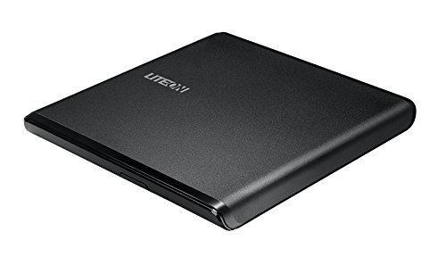 Caneta LITE-ON ES1 (USB - Preto - Alumínio) LiteOn - Unidades ópticas - dvd+rw, usb 2.0, mac compatível, visor dvd