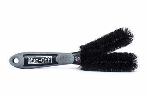 Escova para Limpeza de Ecrãs 2 Pontas TWO PRONG BRUSH Muc-Off - Escovas de lavagem automotiva - 2 pontas, limpeza de ecrãs, resistente ao impacto