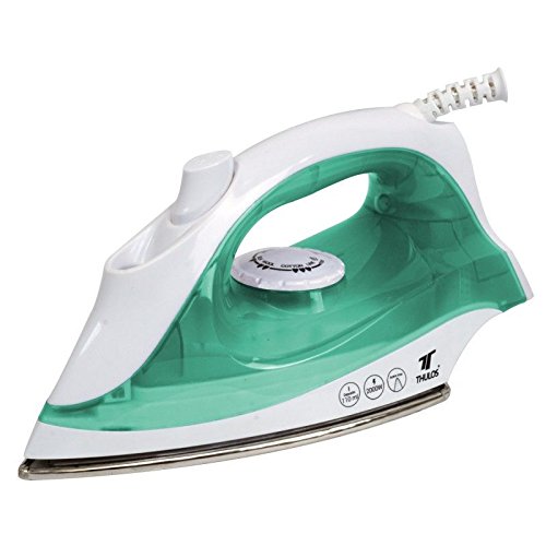 Ferro a Vapor Vertical THULOS PV2010 (Jato vapor: 50 g/min - Base: Aço inoxidável) Thulos - Ferros de engomar - 50 g/min, aço inoxidável, vertical