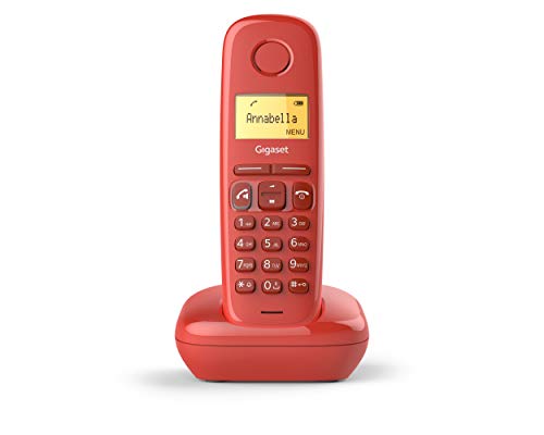 Telefone sem fio GIGASET A270 Preto, Vermelho Gigaset - Telefonia - sem fio, preto, vermelho