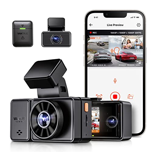 Dashcam VANTRUE E3 (4K - 2.5'' - Wi-Fi) VANTRUE - Câmeras de vigilância - 4k, wi-fi, 18 cm