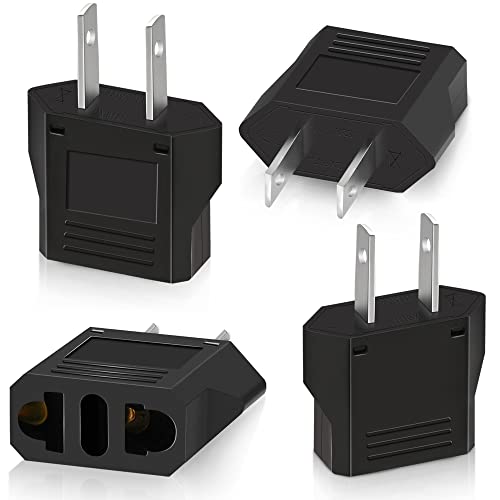 Adaptador de Viagem UNIWO 4 Peças (Universal - 1 Tomada) UNIWOH - Inversores de energia - universal, 4 peças, tomada, viagem
