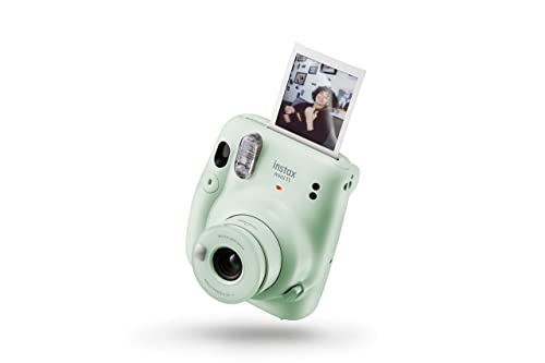 Máquina Fotográfica Instantânea FUJIFILM Instax Mini 11 (Verde - Li-Po 700 mAh - 10 Folhas) Fujifilm - Câmeras de filme - fujifilm, instax mini 11, verde, li-po, 700 mAh, 10 folhas