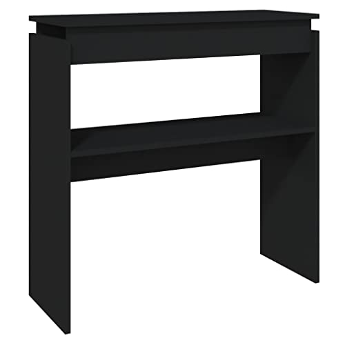 Mesa de Apoio vidaXL | Preto (Goodies) vidaXL - Cozinha & sala de jantar - aglomerado, elegante, moderno, 80x30x80cm