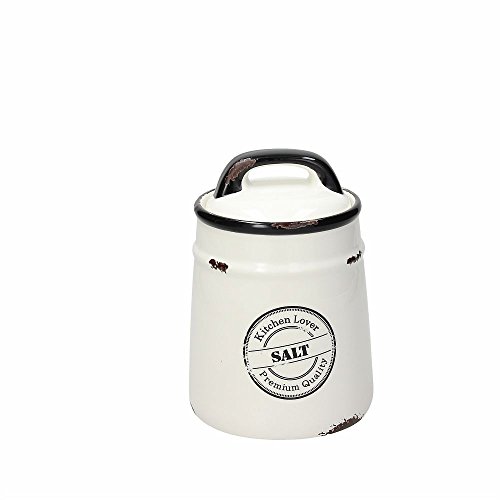Salier TOGNANA Urban Chic (Cerâmica - Branco) Tognana - Recipientes de armazenamento de alimentos - cerâmica, branco, urban chic