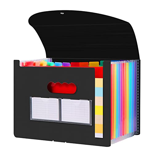 Pasta Organizadora DIBONIUR 1234567 (Preto) Diboniur - Pastas de arquivo - polipropileno, resistente à água, 1500 folhas, 12.99x9.45x0.79 cm