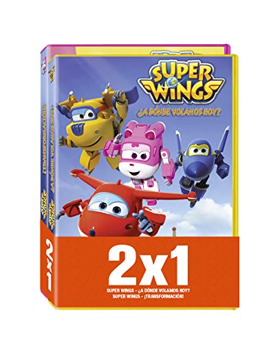 DVD Pack - Super Wings: ¿A Dónde Vuelos Hoy? / Transformación (Edição em Espanhol) CAMEO - Dvds e vídeos - dvd, Super Wings, espanhol