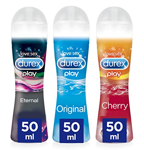 Lubrificante DUREX Triplo (3 Unidades) - Durex DUREX - Cuidados pessoais - lubrificante, triplo, unidades
