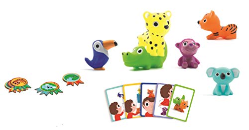 Jogos Didáticos DJECO Little Action (Idade mínima recomendada: 2 anos) Djeco - Jogos - coordenação motora, imaginação, enigmas, 2 anos