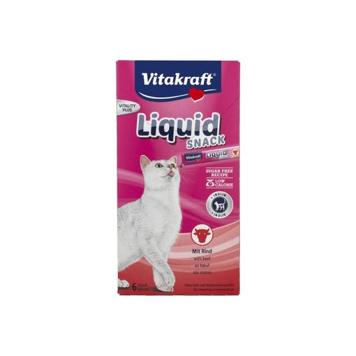 Comida para Gatos VITAKRAFT Liquid Snack (90g) Vitakraft - Mimos para gatos - comida, gatos, vitakraft, liquid snack